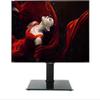 Desktop TV Stand with 8mm Thick Tempered Glass Base and Multiple Protection Design, Suitable for 26-32 Inch Thin TVs view 1