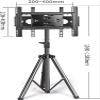 TV Tripod Stand Height Adjustable Portable, Suitable for 32-50 Inch Screens with 90  Horizontal and Vertical Screen Switching view 2