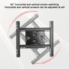 TV Tripod Stand Height Adjustable Portable, Suitable for 32-50 Inch Screens with 90  Horizontal and Vertical Screen Switching view 3