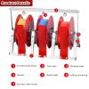 WLCGYD Folding Wire Spool Rack, Portable Cable Caddy/Spool Dispenser Bulk Cable Holder & Load Capacity 220 Lbs, Multiple Axle Cable Caddy for Factory Workplace(L-50cm (19 2/3 inch)) view 3