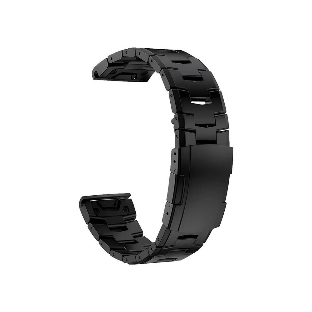 26mm 22mm QuickFit Titanium Strap Bracelet Fit For Garmin Fenix E 8 47mm 51mm 7 7X Pro 6 6X 5X Plus/Epix Pro/MARQ/TACTIX Watch Band(Black 2,QuickFit 22mm)