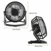 CHICHIYANG Portable Mini Fan with USB Port, Free Angle Adjustable Stand and Multiple Connections, Cooling Fan view 2