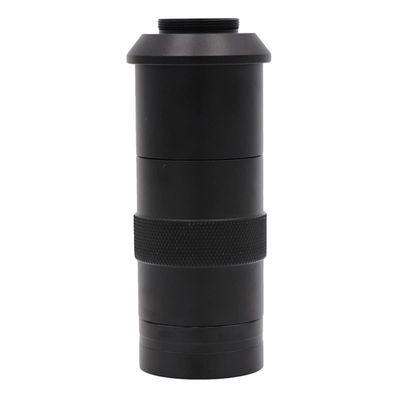 Lab Microscope Accessories Industry Microscope Camera C - Mount Lens Glass 8X-100X Camera Adjustable 25mm Zoom Eyepiece(180x)