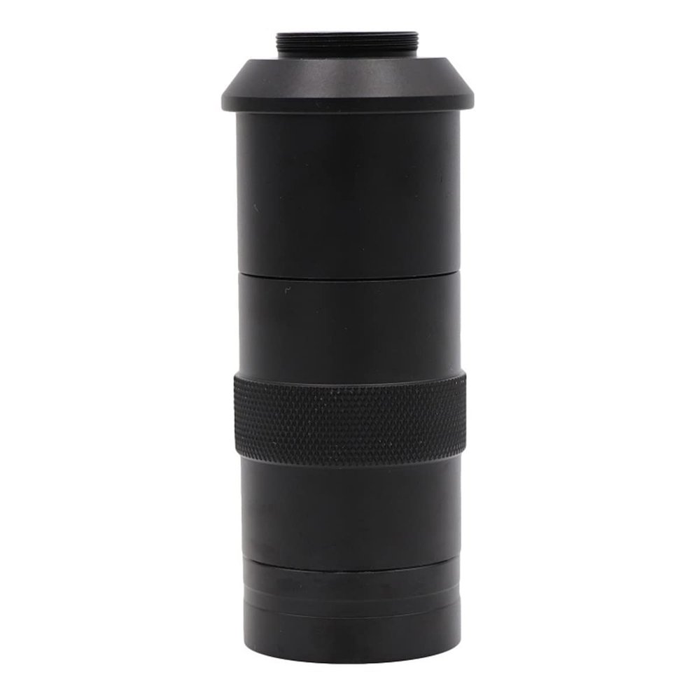 Lab Microscope Accessories Industry Microscope Camera C - Mount Lens Glass 8X-100X Camera Adjustable 25mm Zoom Eyepiece(180x)