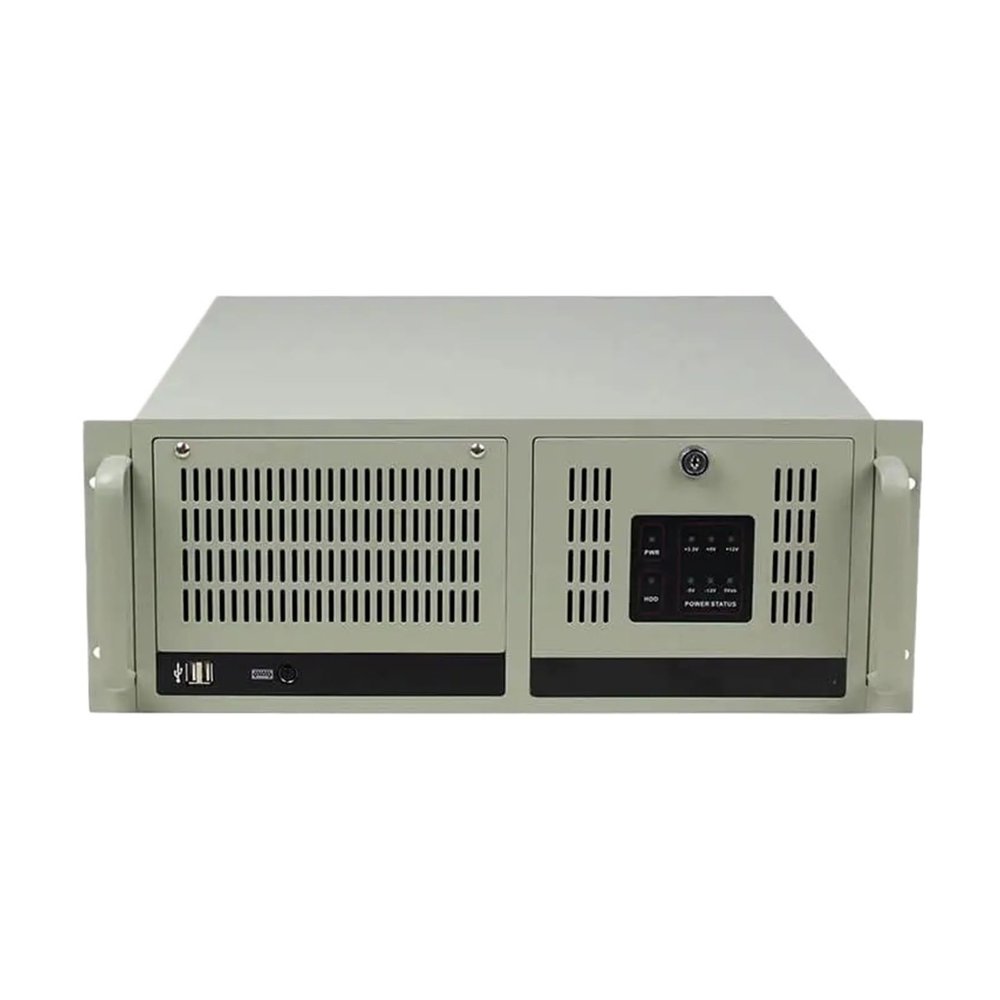 Boartechs Factory Stable 19inch 4U Rackmount IPC 4U DVR Server Chassis IPC610H 7 Slots/HB 14slots IPC610H Industrial Computer Case(14Slots Black)
