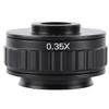 Microscope 1X 0.35X 0.5X C Mount Lens Adapter Trinocular Stereo Microscope(0.35x) view 1