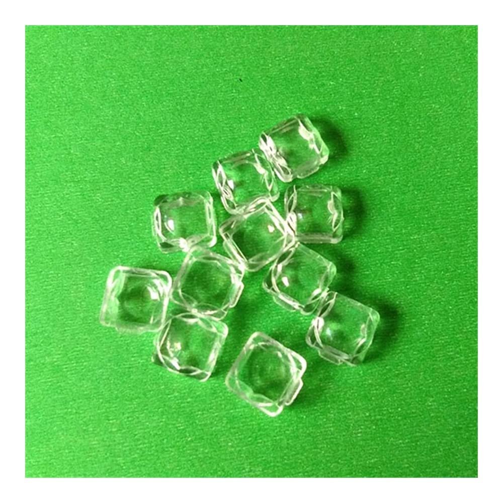 Microscope 10pcs LED Lens Reflector Collimator for 5050 S_MD 120 140 Degree 8x3mm Convex Optical Lens Reflector Collimator(120 Degrees)