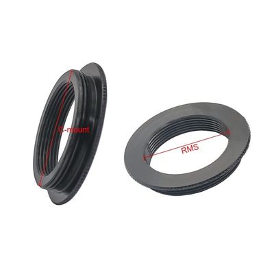 JOEBO Microscope Kit Microscope Objective Lens Adapter Ring C-Mount to RMS M42 to RMS Female Thread 20.2mm to Male Thread 15.2mm M25 to RMS Adaptor Microscope Lens Adapters(AC-RMS-C)