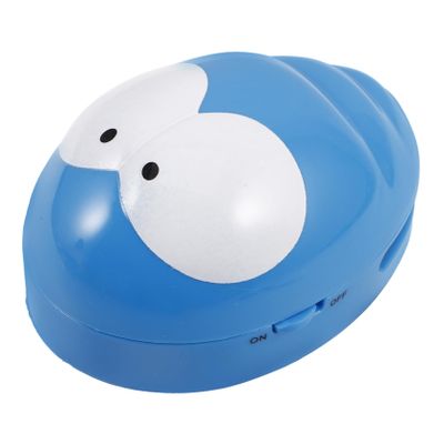 STOBAZA Cute Cartoon Mini Desktop Vacuum Cleaner Portable Handheld Cordless Sweeper for Dust and Crumbs for Keyboard Desk and Car Cleaning
