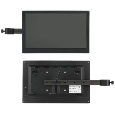 LIUZHENZHEN 11.6" LCD IPS Displayer VGA HDMI Monitor 11.6 Inch Industrial + 33mm 25mm Microscope Stand Holder for Video Microscope Camera(Diameter 33mm)