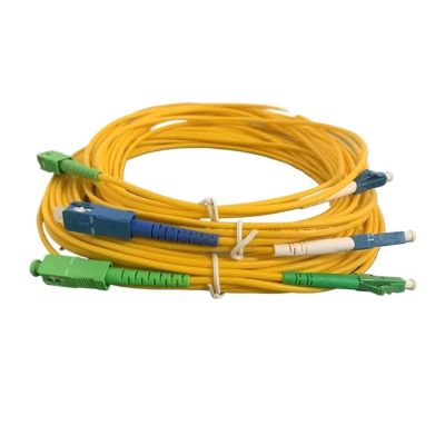 Fiber Jumper SC-LC LCA-SC LC-SCA SCA-LCA SM 1m 2m 30mm 5m 7m 10m 30m 50m Optical Fiber Patch Cord Singlemode(1M 10pcs,SC-LC)