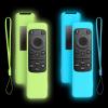 2 Pack for Samsung Remote Covers 2023 New BN59-01432J BN59-01432A BN59-01432 Smart TV Solar Panel Remote Green Cover Protector (Glow Green + Glow Blue) view 1