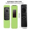 2 Pack for Samsung Remote Covers 2023 New BN59-01432J BN59-01432A BN59-01432 Smart TV Solar Panel Remote Green Cover Protector (Glow Green + Glow Blue) view 3