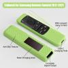 2 Pack for Samsung Remote Covers 2023 New BN59-01432J BN59-01432A BN59-01432 Smart TV Solar Panel Remote Green Cover Protector (Glow Green + Glow Blue) view 4
