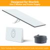 Starlink Router Mount, 2-in-1 Wall Mounting Kit for Starlink Gen 3 Router and Power Supply, Space Saving, Easy Installation view 3