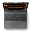 pekarejue Wireless Keyboard Case for 2025 iPad Air 13-inch (M3-M2) & iPad Pro 13 inch M4 2024, iPad Pro 12.9-inch (6th-3rd Gen): Rotatable Pencil Holder Multi-Touch Trackpad RGB Backlit Gray view 2