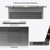 pekarejue Wireless Keyboard Case for 2025 iPad Air 13-inch (M3-M2) & iPad Pro 13 inch M4 2024, iPad Pro 12.9-inch (6th-3rd Gen): Rotatable Pencil Holder Multi-Touch Trackpad RGB Backlit Gray view 4