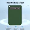 NOUKAJU Case for PLAUD Note AI Voice Recorder, Silicone Protective Cover with Carabiner and Lanyard,Drop-Proof,Silicone Suction Cup Portable Protective Case for PLAUD Note Voice Recorder(Green) view 2