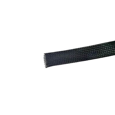 1M Black PET Insulated Braid Sleeving 1mm to 100mm Wire Cable Protection Expandable Cable Sleeve Wire Gland(4mm)