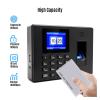 YHYWJHY Intelligent Fingerprint Time Attendance Machine with 2.4'' Display Screen Time Clock USB Disk Access Multi-Language for Offices, Factories, Hotels, Schools and More view 3