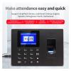 YHYWJHY Intelligent Fingerprint Time Attendance Machine with 2.4'' Display Screen Time Clock USB Disk Access Multi-Language for Offices, Factories, Hotels, Schools and More view 4