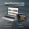 Samsung Chromebook Plus V2 2-in-1 12.2" WUXGA LED Touchscreen Laptop, Intel Celeron 3965Y, 4GB RAM, 64GB eMMC, 2 Cameras, Stylus Pen, Island-Type KB, Wi-Fi 5, Chrome OS, Silver(Renewed) view 2
