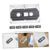 HOMOCONO 6pcs Retro Film Tape Cassette Tape Case DIY Recording Greeting Music Cassette for Party view 3