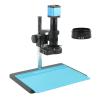 1080P 2K 48MP 4K HDMI USB VGA Industrial Zoom 180X 300X Video Microscope Camera 0.5X Lens for Accurate PCB Watch Phone Soldering (14MP HDMI VGA,500X) view 1