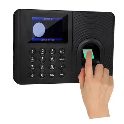 YHYWJHY Biometric Attendance System Fingerprint Time Clock Recorder Sensor Machine Reader,Recorder Employee Recognition Recording Device for Offices, Factories, Hotels, Schools and More
