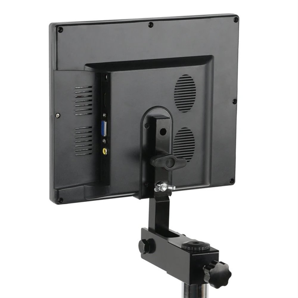 25 mm 32 mm Vertical Hanging Rod LCD Table + 8 10.1 11.6 13.3 Inch LCD IPS Displayer Monitor for Stereo Microscope or Video Camera (Diameter 25 mm, 10.1 Inch)