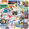 100PCS New Jersey Aesthetic Stickers PackNew Jersey Waterproof Vinyl Decals for Water Bottles Laptop Luggage Cup Mobile Phone Computer Skateboard Refrigerator Wardrobe Guitar Car Motorcycle Bike view 1