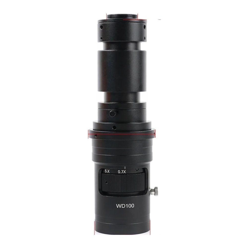 LIUZHENZHEN 38MP 11.6 inch LCD Display Integration System Monitor Industrial Measurement Video Microscope C Mount TF HDMI USB WiFi Camera(500X)