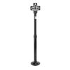 Cuifati 3D Hologram Fan Stand, Adjustable Extendable Holographic Fan Advertising Ceiling Mount Bracket 15.5 to 24 Inches, 3D Hologram Fan Splicing Bracket view 1