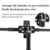 Cuifati 3D Hologram Fan Stand, Adjustable Extendable Holographic Fan Advertising Ceiling Mount Bracket 15.5 to 24 Inches, 3D Hologram Fan Splicing Bracket view 2