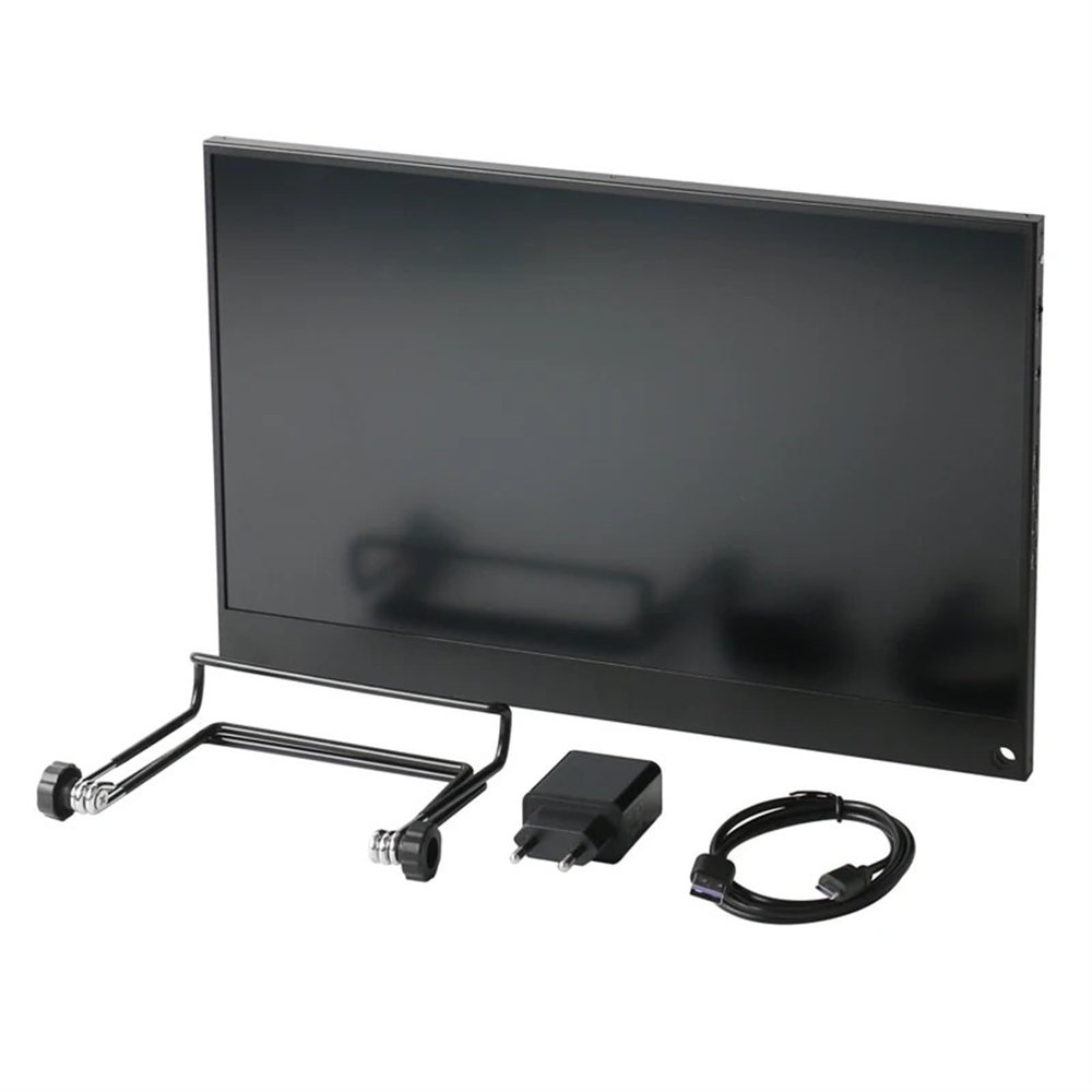 4K 3840x2160 HDMI Dual Output Industrial Monitor 15.6 Inch IPS LCD Screen for Industrial Camera Microscope