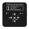 Lab Microscope Accessories Microscope Video Camera 1080P 60FPS 2K 34MP 100X 180X 300X C Mount Lens HDMI USB Industrial Electronic Digital Video Microscope Camera for PCB Soldering Phone Repair(40mm St view 3