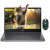 Acer Chromebook Plus 14" FHD Touchscreen Laptop, Intel Core i3-N305 8-Core, Intel UHD Graphics, 8GB LPDDR5 RAM 512GB SSD, WiFi 6E, FHD Camera, Chrome OS, Google AI, Mouse, Protective Sleeve Included view 1