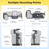 SMALLRIG Z50 II Cage for Nikon Z50 II, Aluminum Alloy Camera Cage with Dual Cold Shoe Mount, 1/4''-20 Threaded Holes, NATO Rail,QD Ports, Quick Release Plate for Arca-Swiss - 4980 view 4