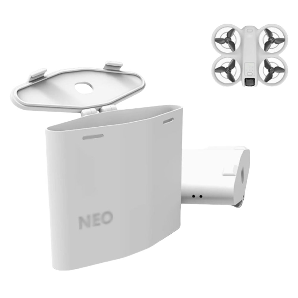 XBERSTAR Storage Case for DJI Neo Protective Case 3D Printed Storage Box for DJI Neo Carrying Case Anti-Pressure Protection Box, White, Neo Drone Storage Box