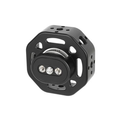 CAMVATE Round Handgrip with 1/4"-20 Thumbscrew Mount for DSLR Camera-3722