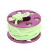 Alomejor Aluminum Alloy Mini Spool Pendant, Lightweight with Luminous Cord for Diving Souvenirs (Purple) view 1