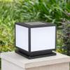 Tyydcmy Intelligent Light Control Without Wiring Solar Pillar Lamp Outdoor IP65 Waterproof Column Lights Courtyard Gardens Parks Villas Gates Lawns Fences Decorative Lighting Fixtures view 3