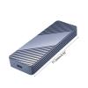 DIIOOMIEEU NVME Enclosure Aluminum USB3.2 Type C Gen-2 Hard Case pieceIe NVMe AHCI Dual-Protocol Case for A1466 view 2