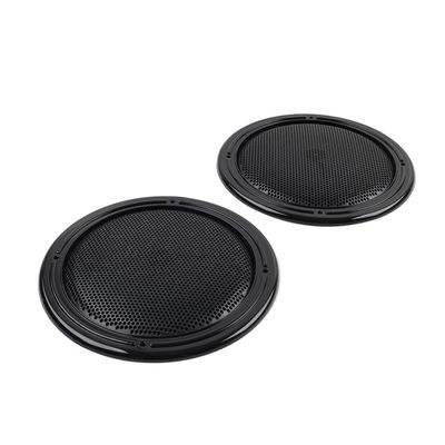 Cnaloo12 2pcs ABS Rear Pod Grill Speaker Mesh Cover All Black For Electra Tri Glide FLHTCU/L, FLHTCLTC, Ultra FLHTK/L Road Glide Motorbike
