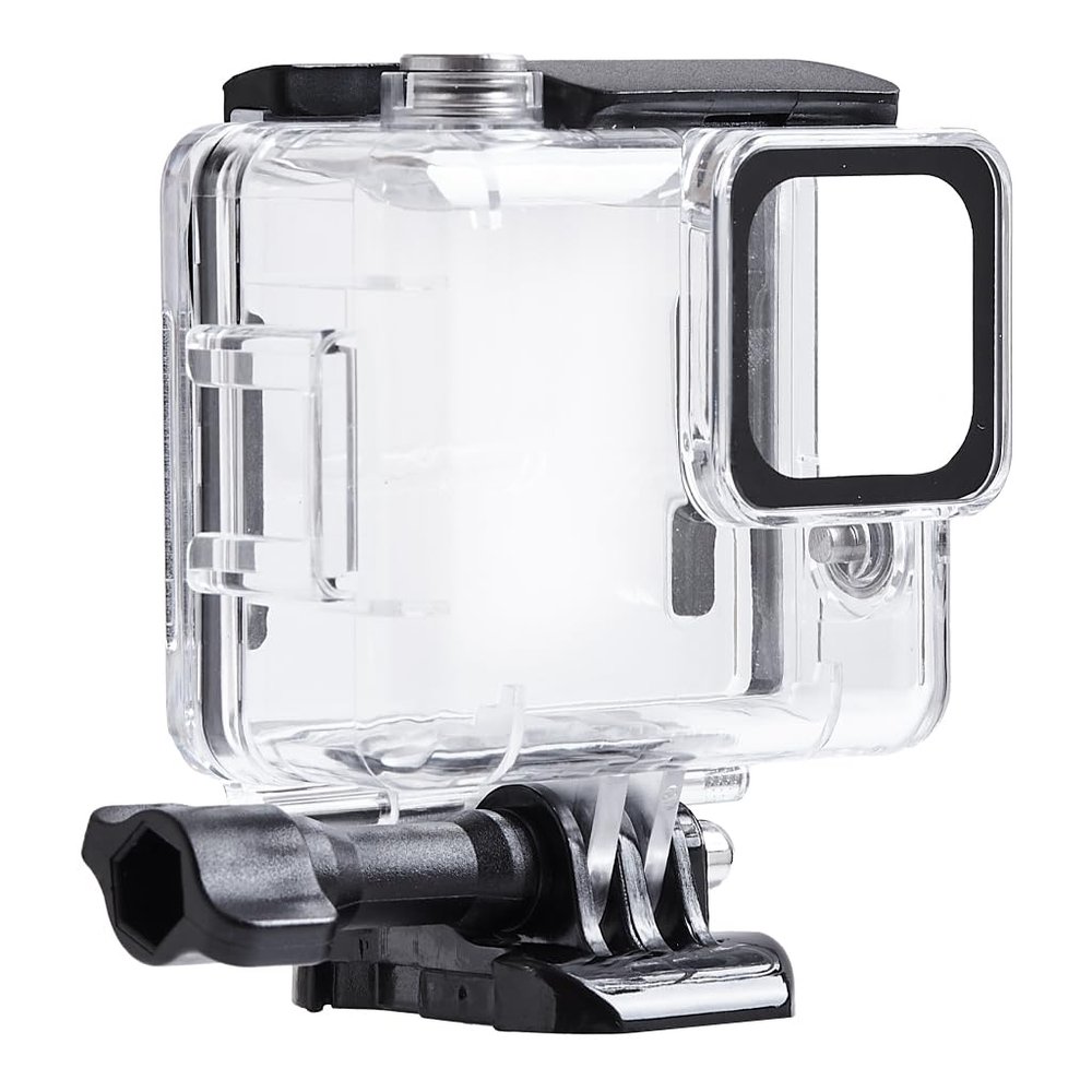 BGNing Waterproof Case 60M/197FT Compatible with Hero Mini Diving Protective Cover Housing Underwater Shell Action Camera Accessories (60m PC Version)