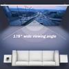 HJXGQJM HD Manual Projector Screen,4:3/16:9 HD Movies Screen, Portable Projector Screen, Wall Mounted Projector Screen, Pull Down Manual Projector Screen for Indoor Movie Home Theater Office(4:3,30") view 2