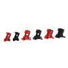 2PCS D16/20/25mm Tripod Fixed Seat 20 Vertical Degree Landing Gear Fixing Mount Carbon Tube Holder Connector Joint for RC Drone(20mm Black) view 3