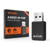 Tenda WiFi Adapter for Desktop PC, AX900 USB WiFi Adapter with Dual Band 600Mbps 5GHz/ 286Mbps 2.4GHz, Built-in Driver for Windows 11/10/7, USB WiFi Dongle(U11) (U11|WiFi 6|AX900) view 1