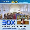 FoMaKo NDI PTZ Camera,AI Auto-Tracking Gen 3, 30x Optical Zoom IP USB3.0 HDMI PTZ Camera for Church Services Worship Education (NDI 6 & NDI HX3 Certified) FMK30UH NDI-B (Black Color) view 3