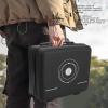 Aramox Satellite Travel Case, Water Shock Proof Portable Satellite Hard Carry Case with Convenient Storage Solutions, for Adapter Cable Power Supply Bracket view 4